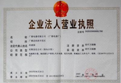 營(yíng)業(yè)執(zhí)照